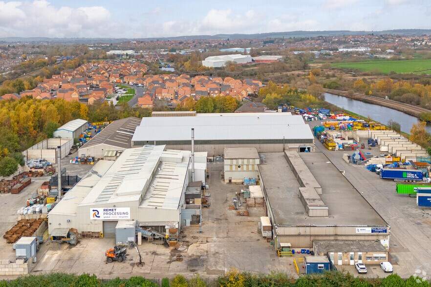 Wharf Rd, Mexborough à vendre - Aérien - Image 3 de 4