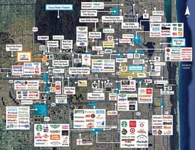 1013 Sr-7, West Palm Beach, FL - Aérien  Vue de la carte - Image1