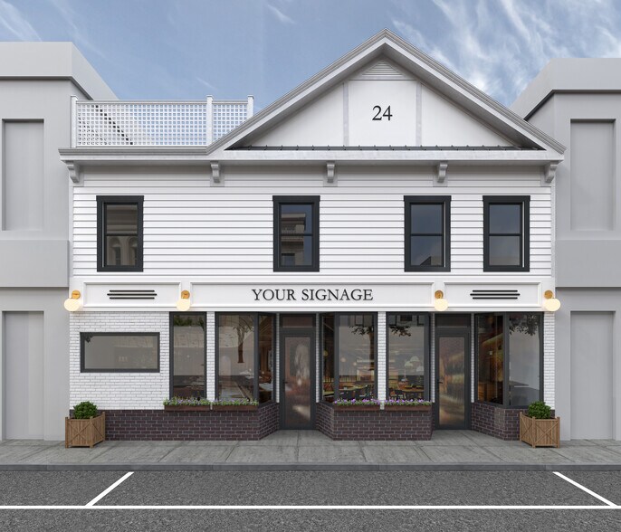 22-24 N Main St, Port Chester, NY à louer - Photo du bâtiment - Image 1 de 4