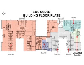 2400 Ogden Ave, Lisle, IL for lease Site Plan- Image 1 of 2