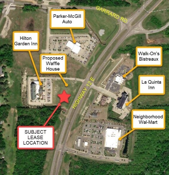 W Side Hwy 12 E, Starkville, MS à louer - Photo du bâtiment - Image 2 de 21