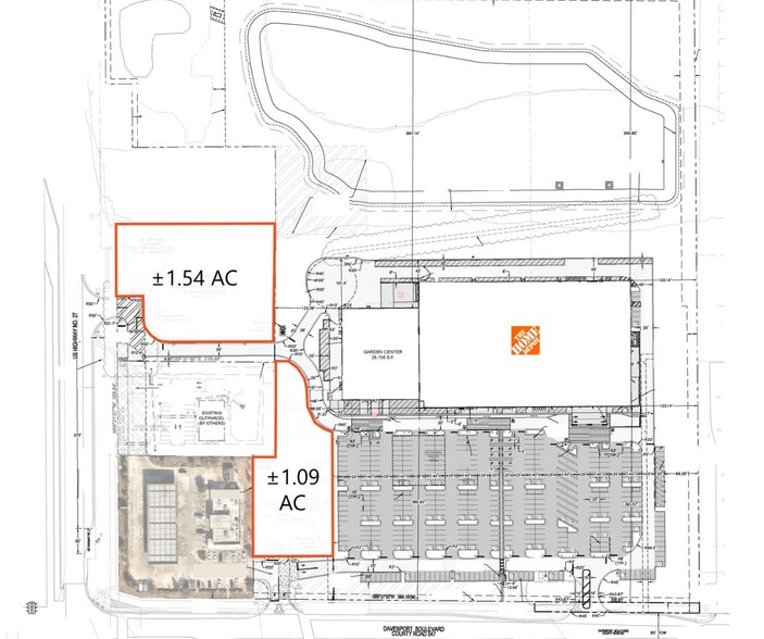 NEC Hwy. 27 & Davenport Blvd., Davenport, FL for sale - Site Plan - Image 2 of 2