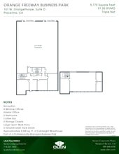 181 W Orangethorpe Ave, Placentia, CA for lease Floor Plan- Image 1 of 1