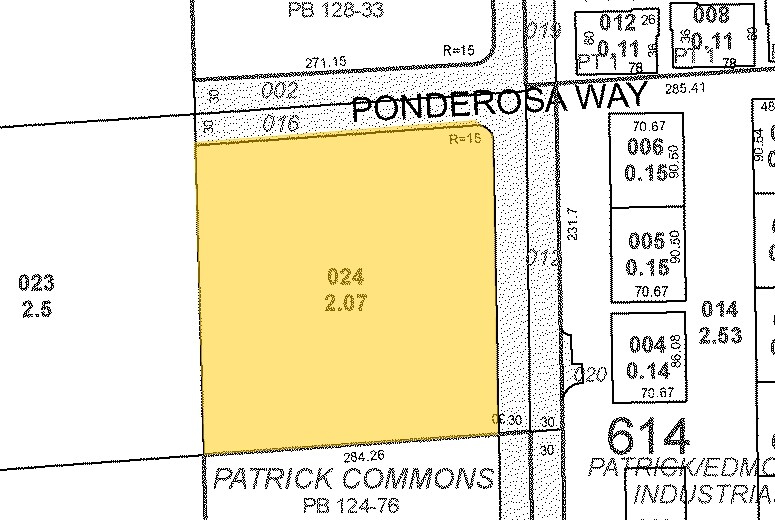 5215-5245 Ponderosa Way, Las Vegas, NV à louer - Plan cadastral - Image 2 de 16