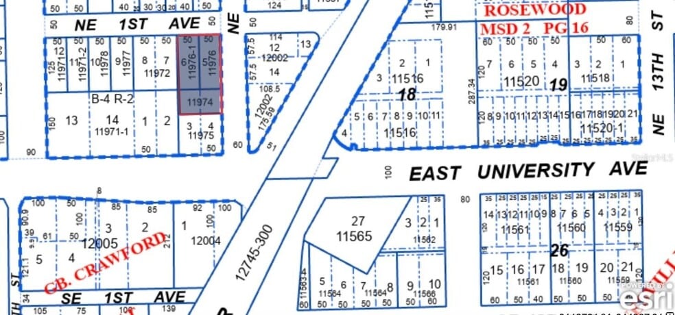 22 NE 11th St, Gainesville, FL à vendre - Aérien - Image 3 de 3