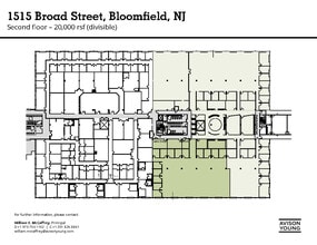 1515 Broad St, Bloomfield, NJ for lease Floor Plan- Image 1 of 1