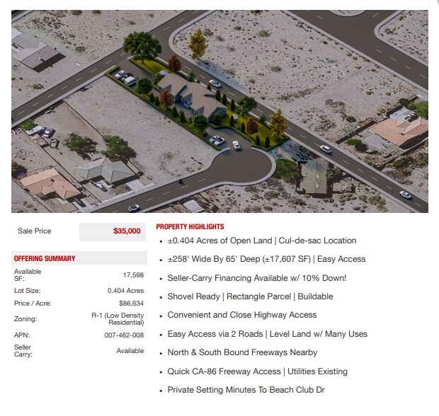 2000 Cajon st, Thermal, CA à vendre - Photo du bâtiment - Image 2 de 5