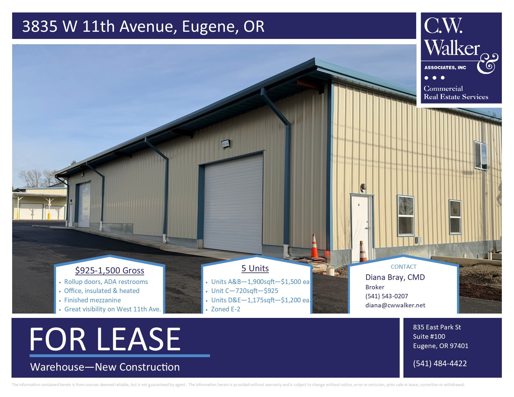 3835 W 11th Ave, Eugene, OR for lease Building Photo- Image 1 of 4