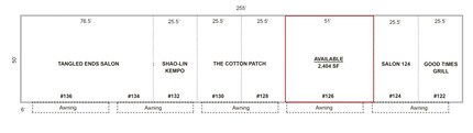 122-148 Chemawa Rd N, Keizer, OR à louer Plan de site- Image 1 de 2
