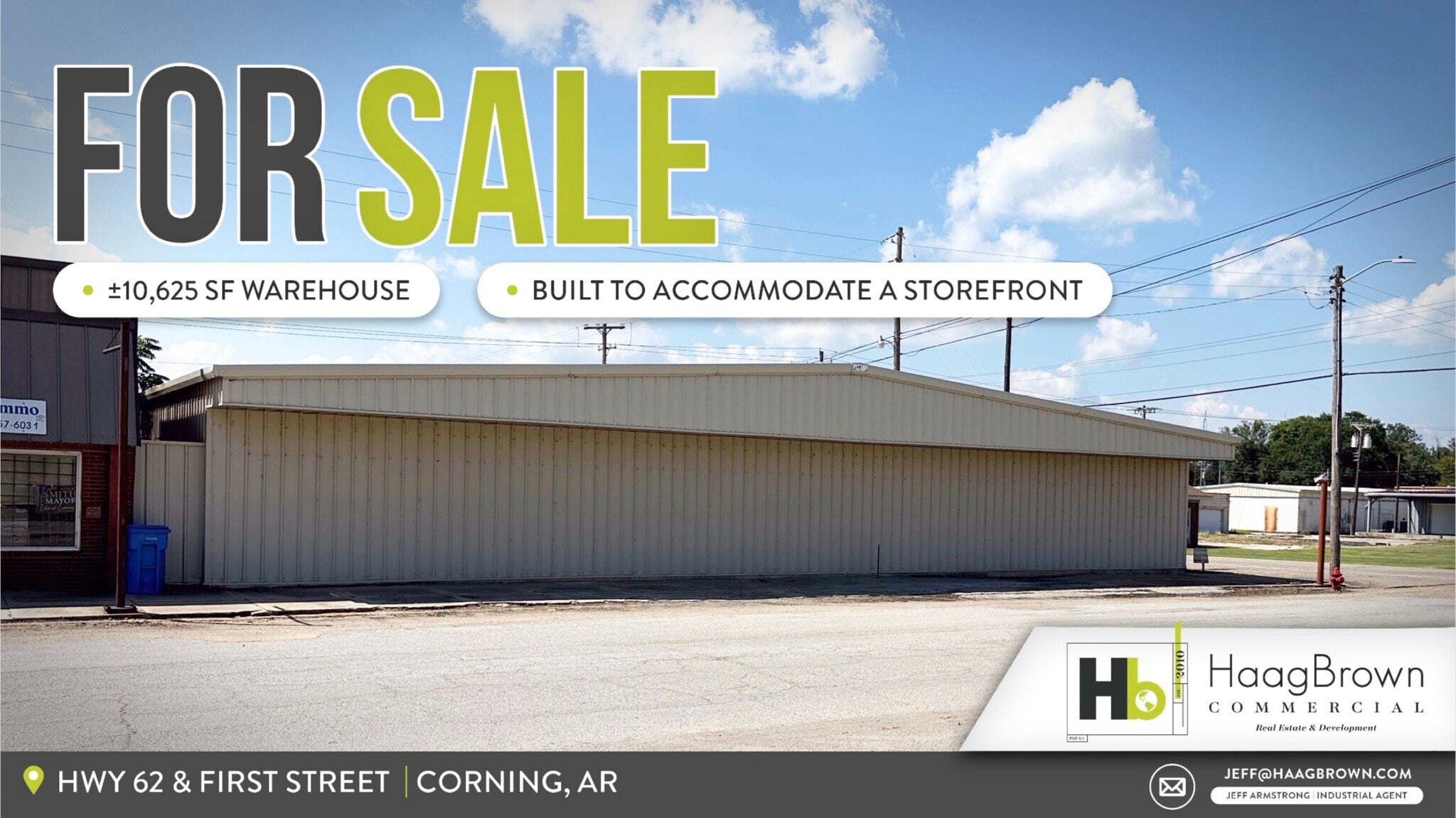 Hwy 62 & SW 1st Street, Corning, AR for sale Primary Photo- Image 1 of 6