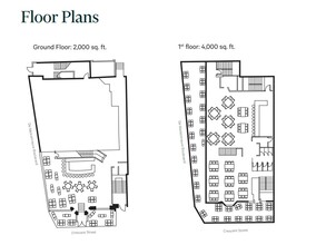 1467-1471 Rue Crescent, Montréal, QC for lease Floor Plan- Image 2 of 2