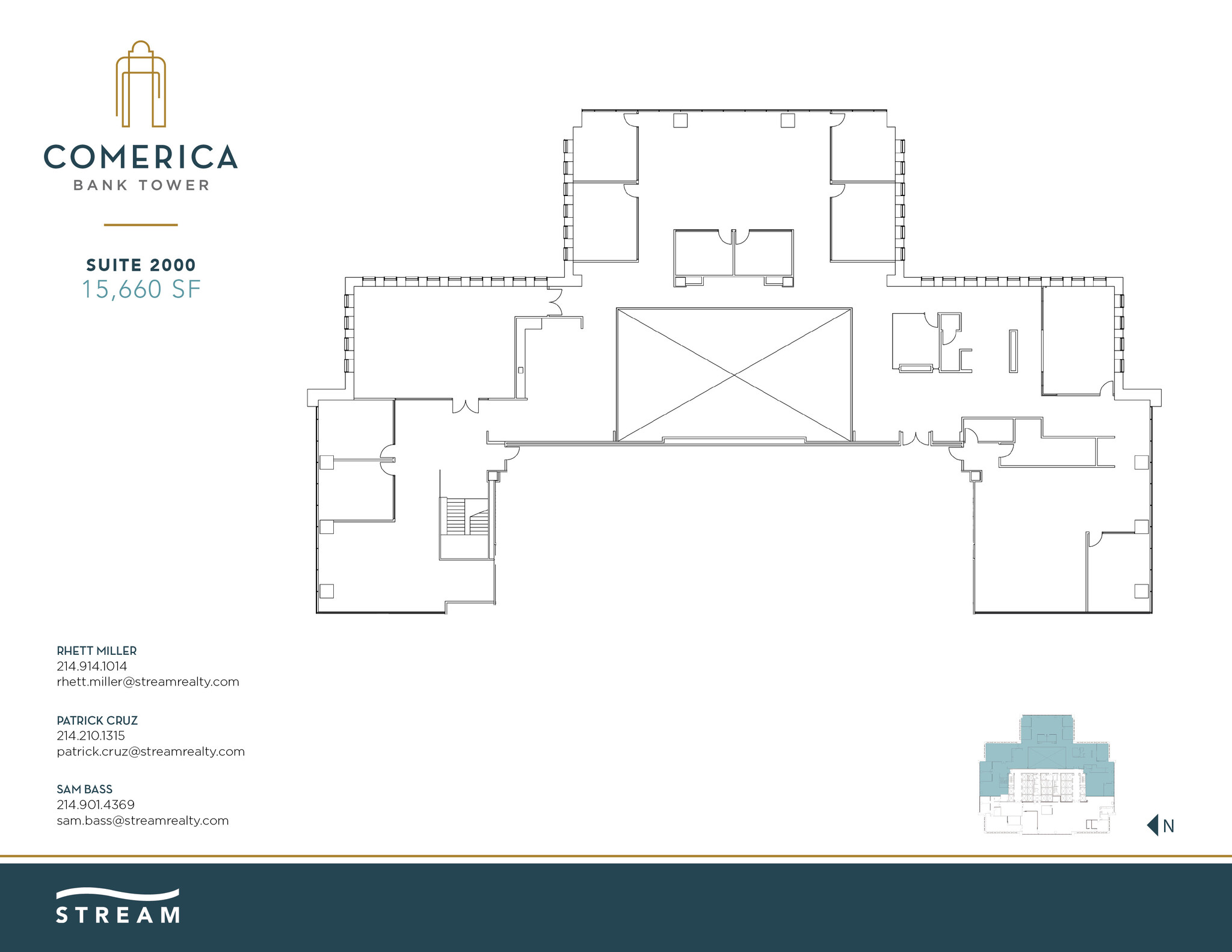 1717 Main St, Dallas, TX for lease Floor Plan- Image 1 of 1