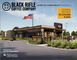 Black Rifle Coffee Outpost | 6.50% CAP - NNN Property