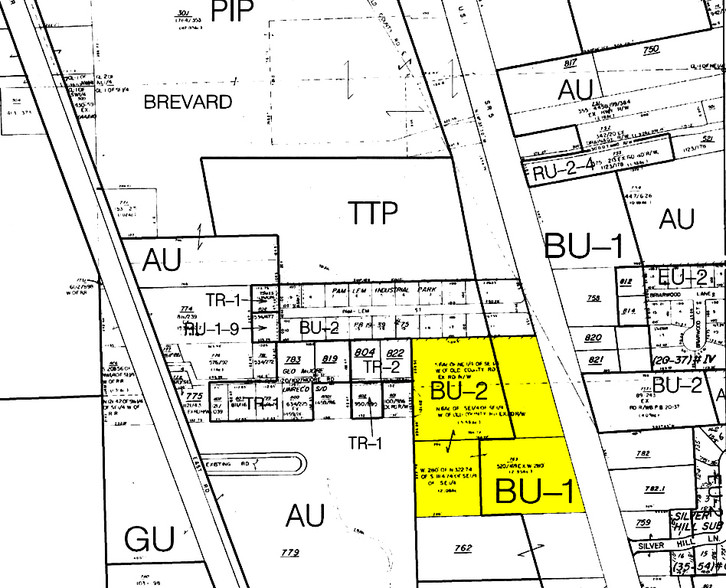 3815 N US Hwy 1, Cocoa, FL à louer - Plan cadastral - Image 2 de 2