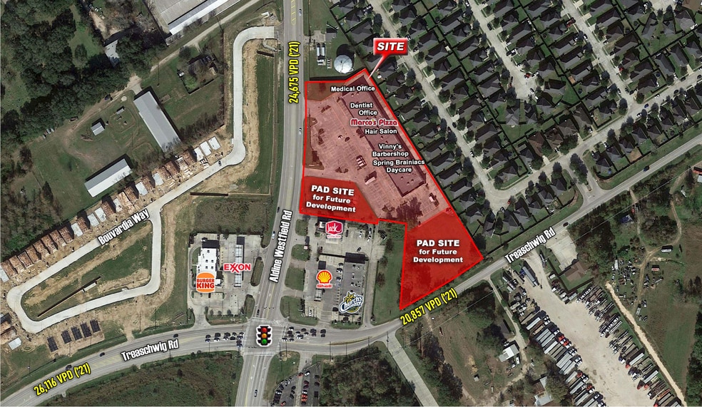 21612 Aldine-Westfield Rd, Humble, TX for lease - Plat Map - Image 3 of 5