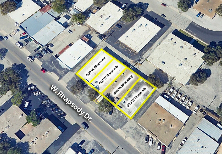 603-609 W Rhapsody Dr, San Antonio, TX for lease - Building Photo - Image 2 of 3