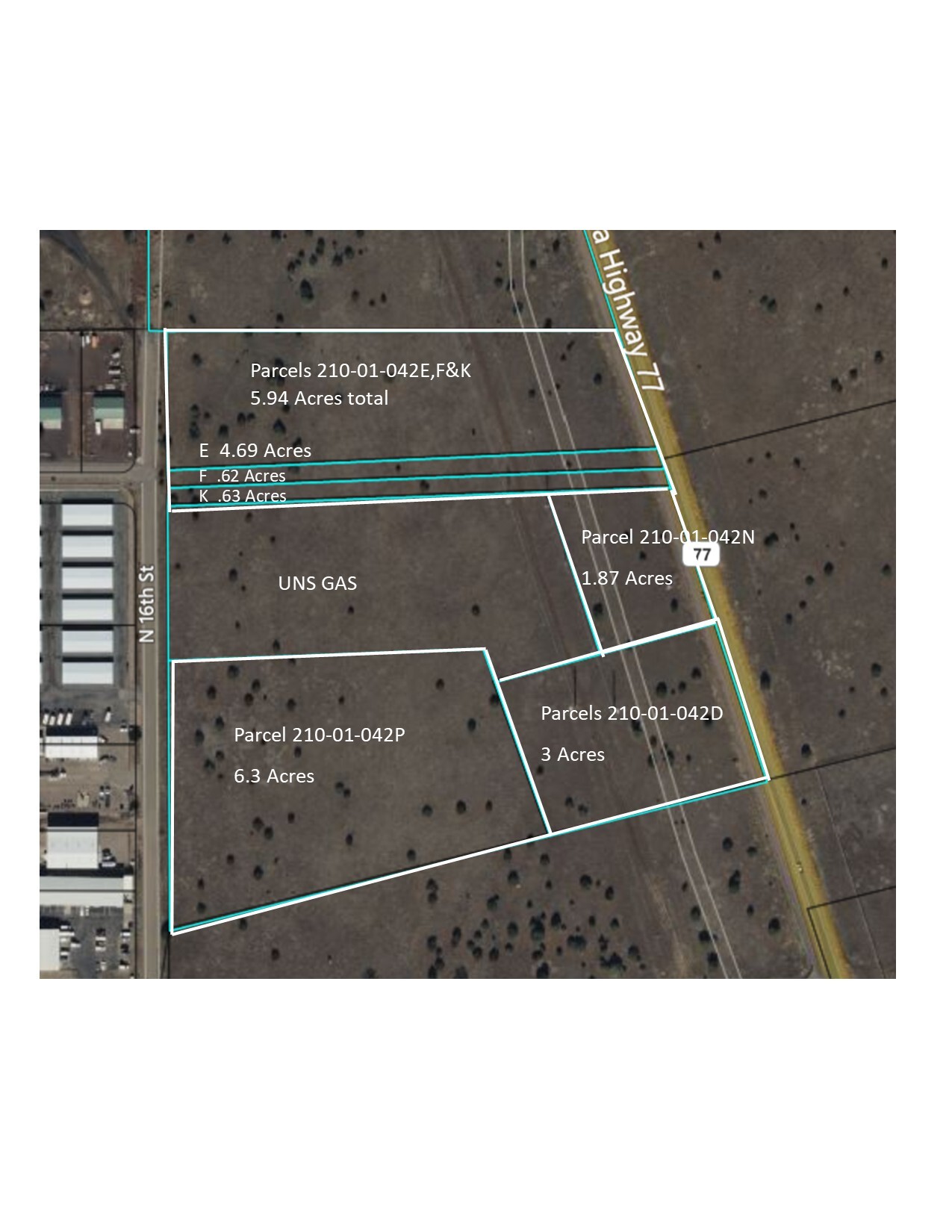 Parcel 210-01-042N, Show Low, AZ for sale Primary Photo- Image 1 of 3