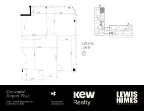 12150-12200 E Briarwood Ave, Centennial, CO à louer Plan de site- Image 1 de 1