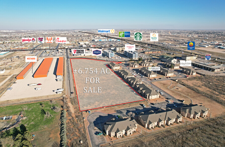 Camp St & Wolcott Ave, Midland, TX à vendre - Photo du b timent - Image 1 de 4