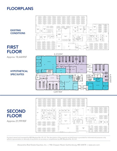 55 W Watkins Mill Rd, Gaithersburg, MD for lease - Floor Plan - Image 2 of 5