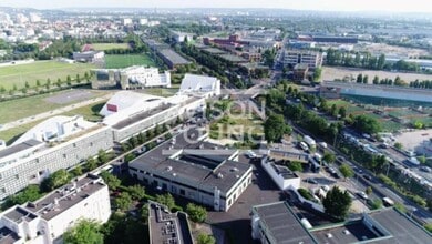 Gennevilliers - Aerial map view