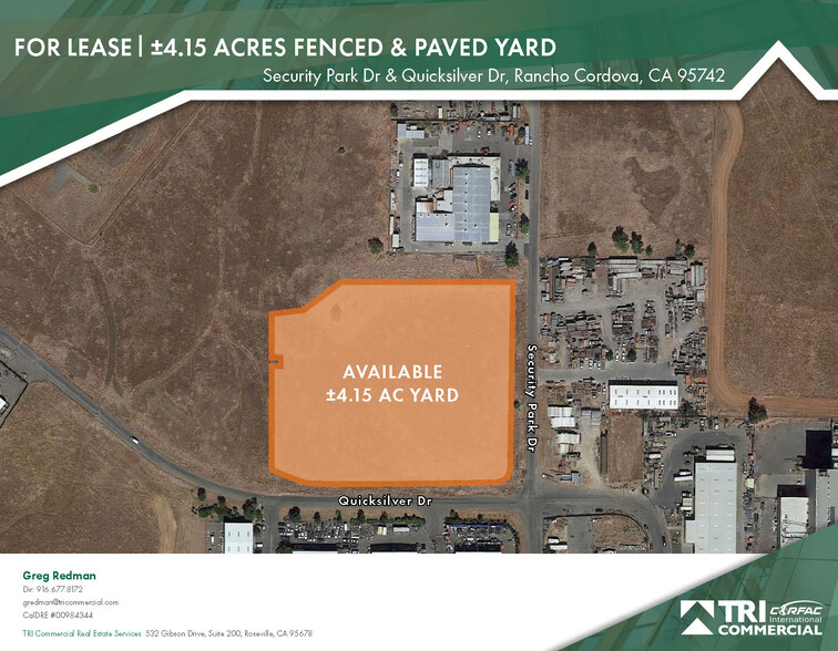 Security Park Dr, Rancho Cordova, CA for sale - Building Photo - Image 1 of 1