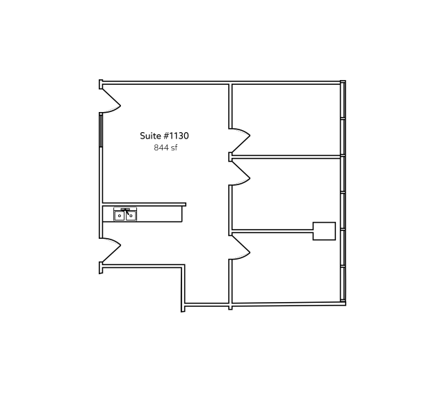 1090 W Georgia St, Vancouver, BC for lease Floor Plan- Image 1 of 1