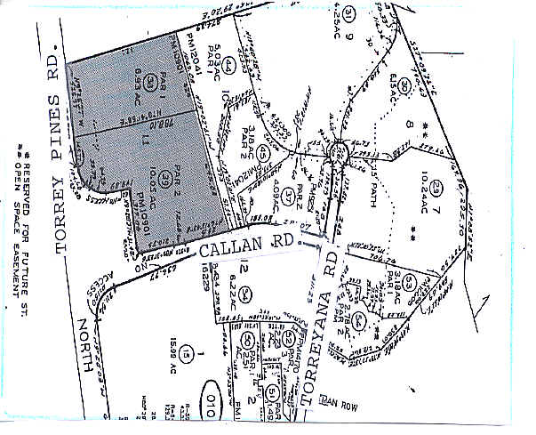 11077 N Torrey Pines Rd, La Jolla, CA à louer - Plan cadastral - Image 2 de 5