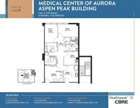 1411 S Potomac St, Aurora, CO for lease Floor Plan- Image 1 of 1