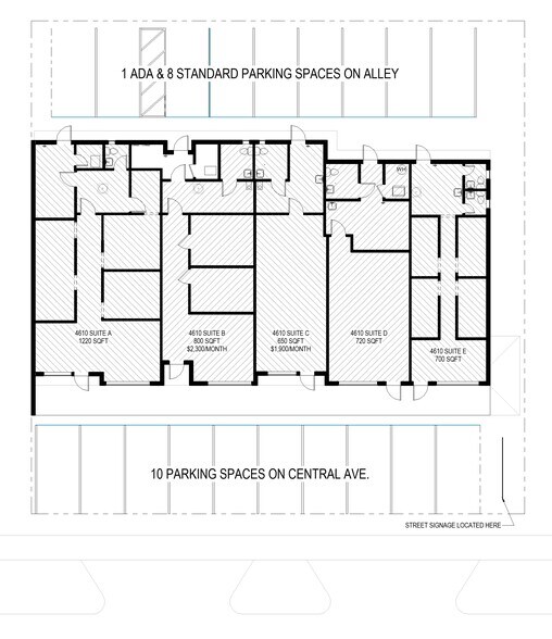 4610 Central Ave, Saint Petersburg, FL à louer - Photo du bâtiment - Image 3 de 13