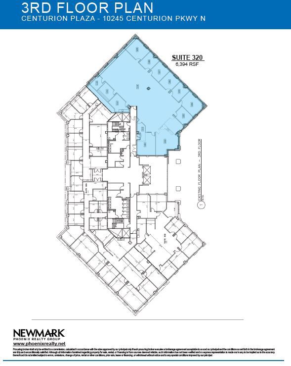 10245 Centurion Pky N, Jacksonville, FL for lease Floor Plan- Image 1 of 1