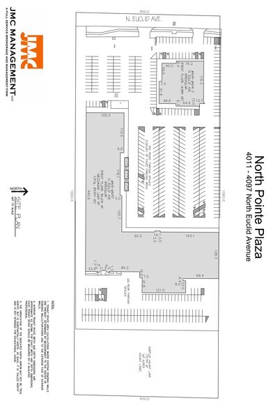 4041 N Euclid Ave, Bay City, MI à louer - Plan de site - Image 3 de 4