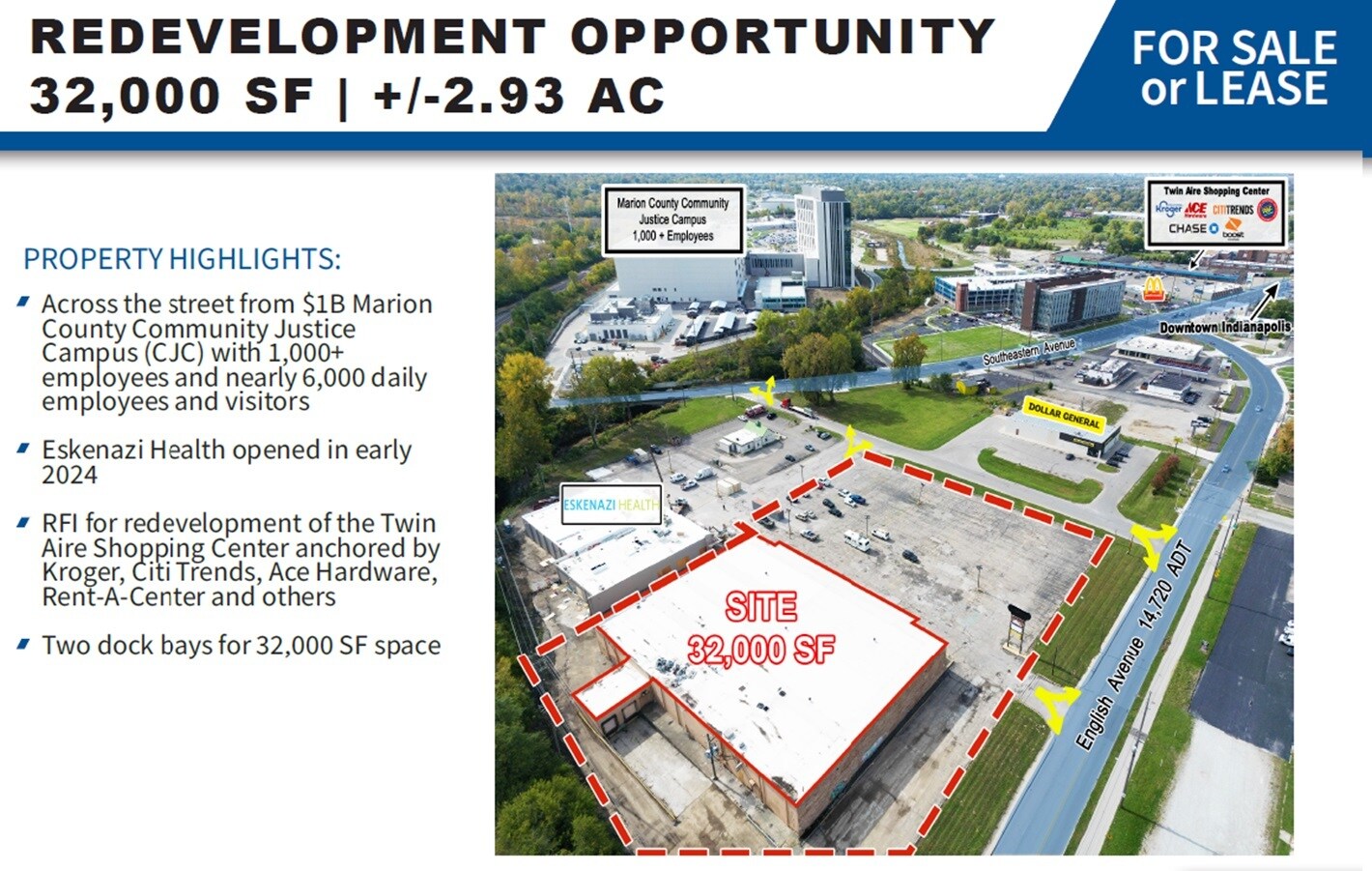 3415 English Ave, Indianapolis, IN à vendre Photo du bâtiment- Image 1 de 4