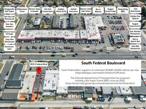 1013 S Federal Blvd, Denver, CO - Aerial map view - Image1