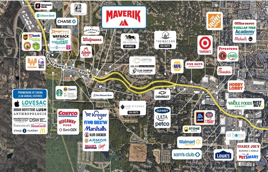 15617 Chenal Pky, Little Rock, AR à vendre - Photo du bâtiment - Image 3 de 3