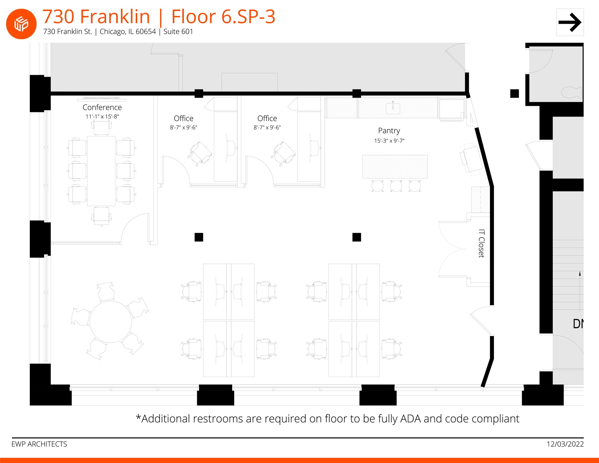 730 N Franklin St, Chicago, IL à louer Plan de site- Image 1 de 1