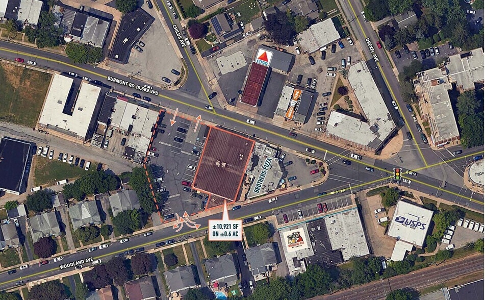 710 Burmont Rd, Drexel Hill, PA à louer - Aérien - Image 2 de 8