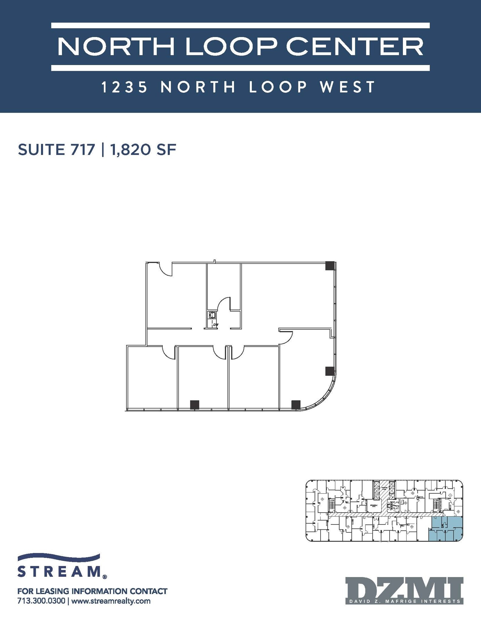 1235 North Loop W, Houston, TX for lease Floor Plan- Image 1 of 1