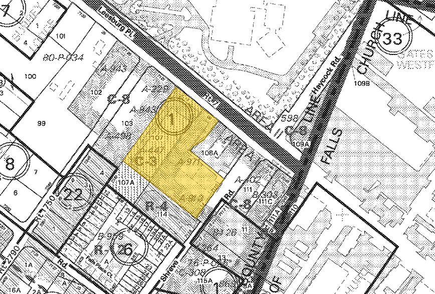 7115 Leesburg Pike, Falls Church, VA à vendre - Plan cadastral - Image 2 de 9