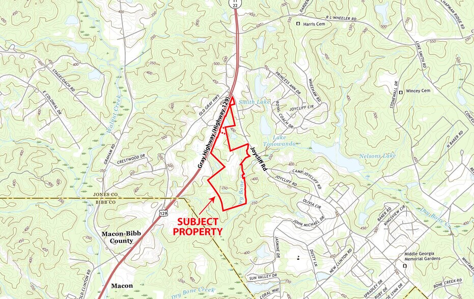 Gray Highway, Macon-Bibb, GA for sale - Aerial - Image 2 of 2