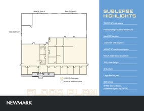 1821 McGaw Ave, Irvine, CA à louer Plan d’étage- Image 2 de 2