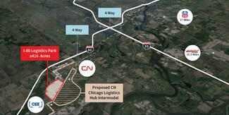 Plus de détails pour I-80 Rd, Minooka, IL - Industriel à louer