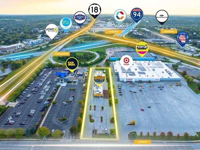 Plus de détails pour 2423 N Kossow Rd, Waukesha, WI - Commerce de détail à louer