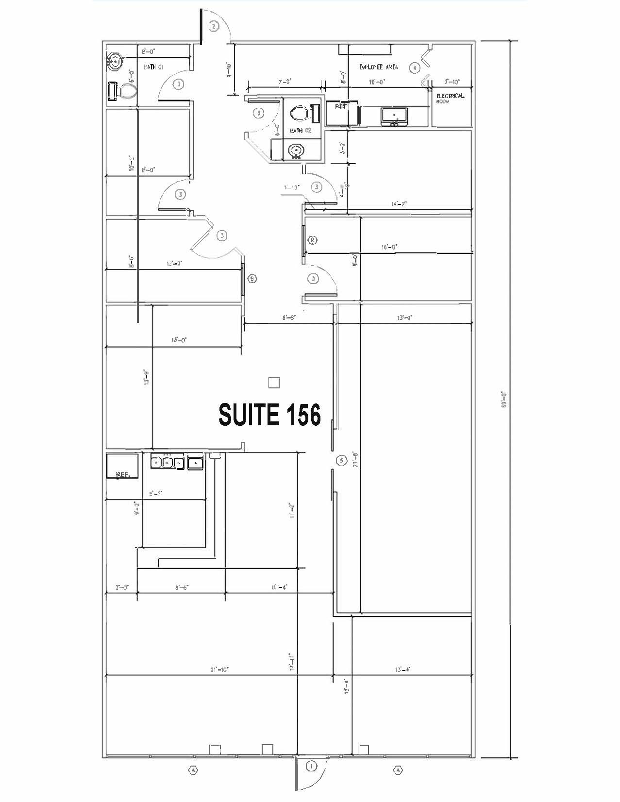 1910 -1920-1930 Country Place Pky, Pearland, TX à louer Plan d’étage- Image 1 de 1