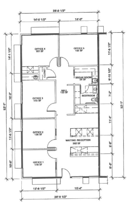 4011 N Fresno St, Fresno, CA for lease Floor Plan- Image 1 of 1