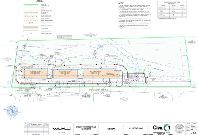 Plus de détails pour 81 Pocono Rd, Brookfield, CT - Terrain à vendre