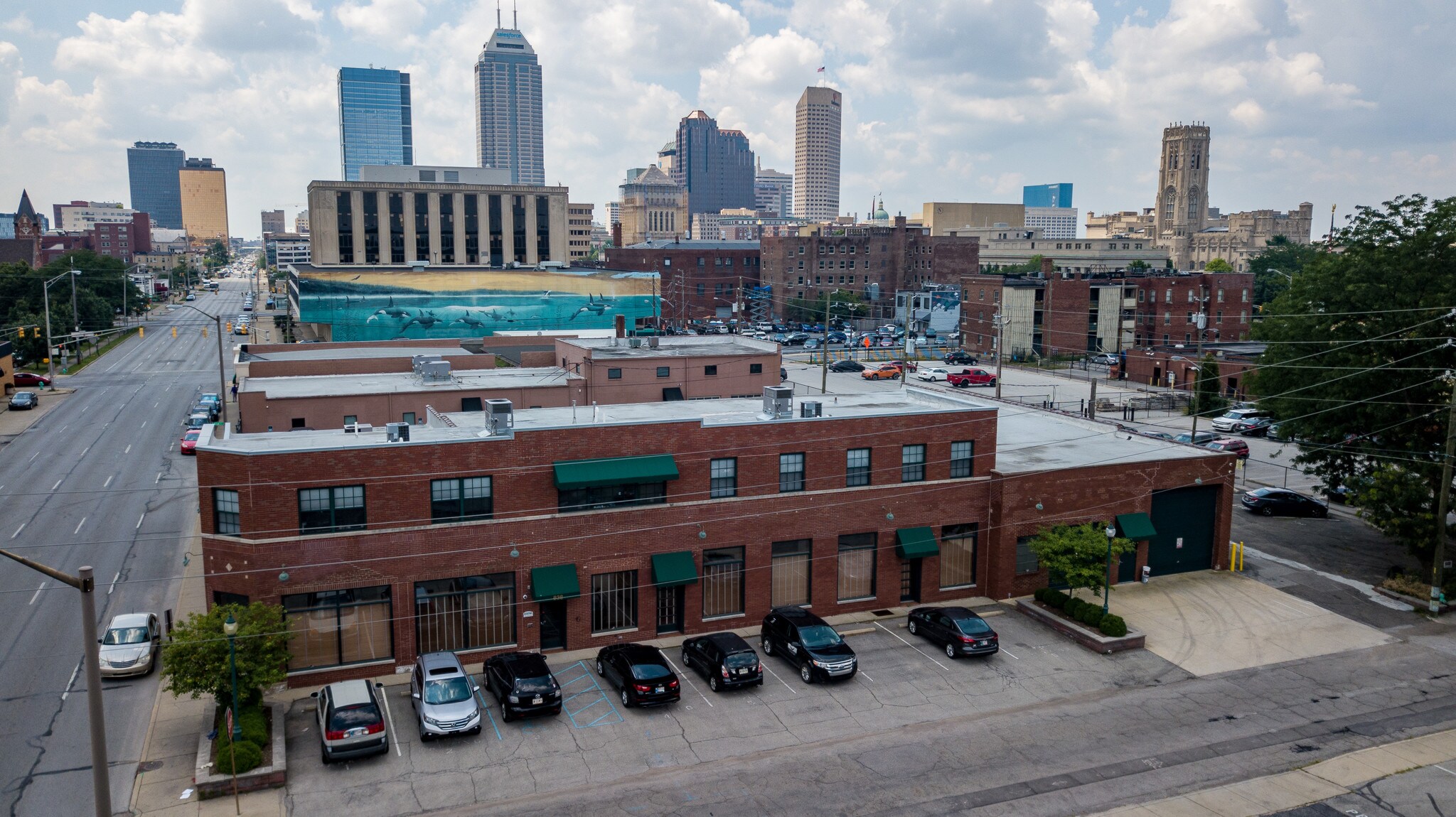 838 N Delaware St, Indianapolis, IN for lease Aerial- Image 1 of 31