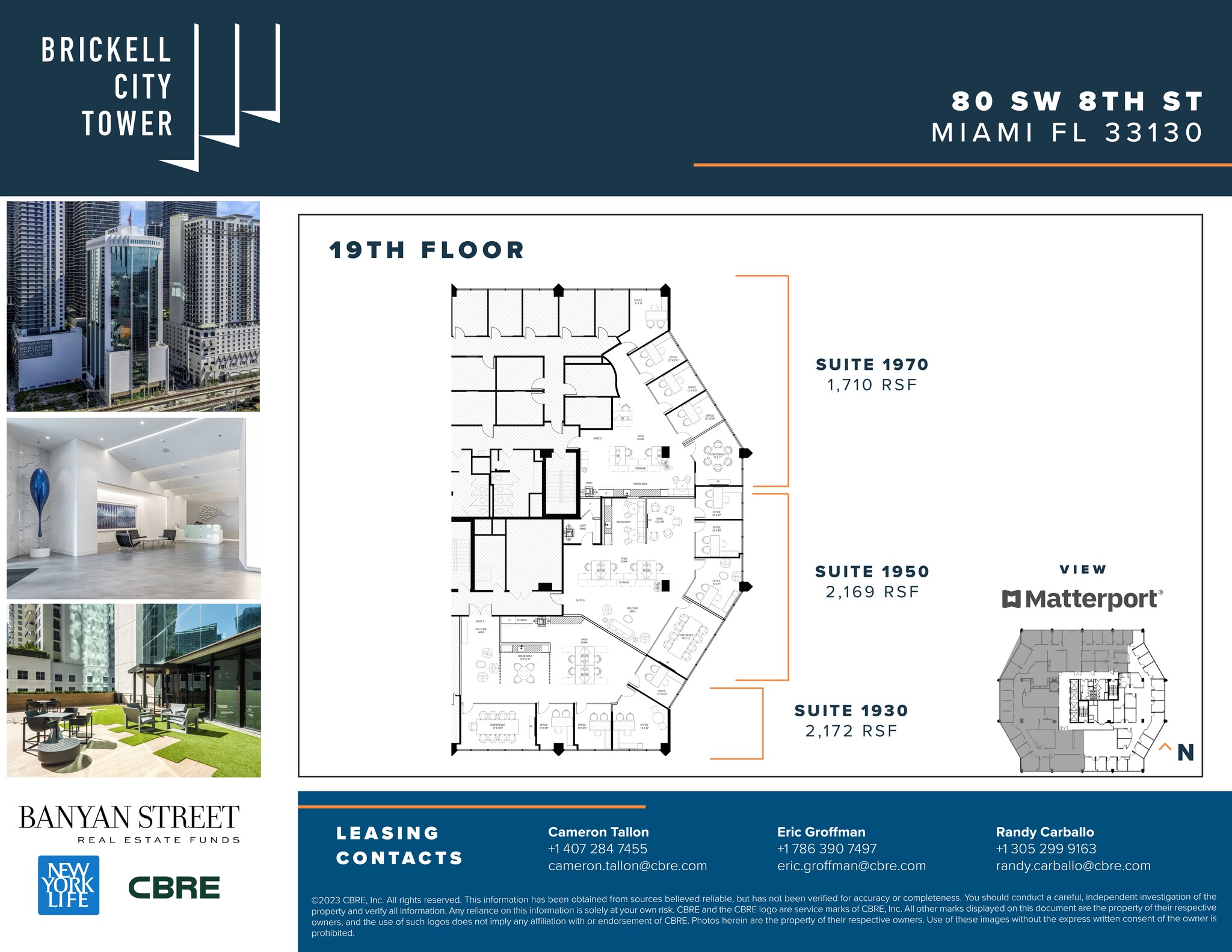 80 SW 8th St, Miami, FL for lease Site Plan- Image 1 of 1