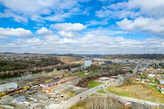 4200 Walnut St, Mckeesport, PA - aerial  map view