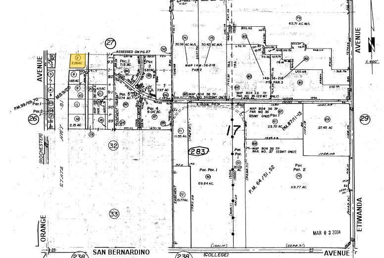 9076 Hyssop Dr, Rancho Cucamonga, CA à vendre - Plan cadastral - Image 2 de 3